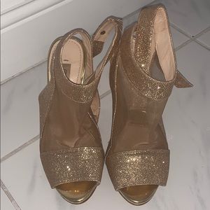 Gold Heels Guess